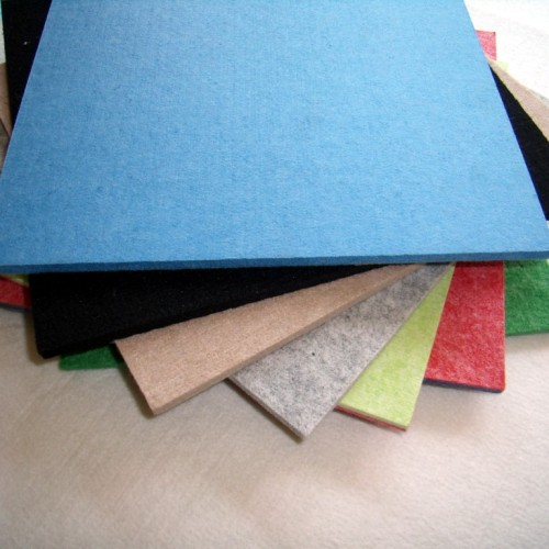 Polyester fiber acoustic panel